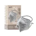 SAFETYWARE FFP2 Vertical Fold-Flat OV/AG Particulate Respirator /w Valve 