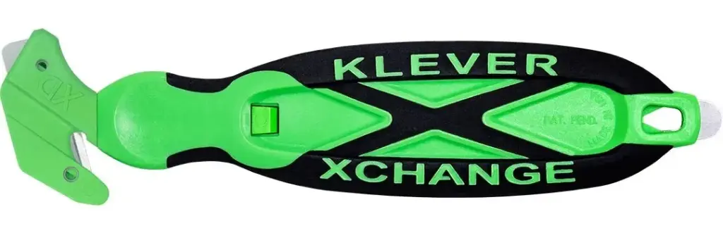 [KCJ-XC-65X] KLEVER Kleen™ Xchange 65 XD Extra Durable Wide Antimicrobial Safety Cutter 