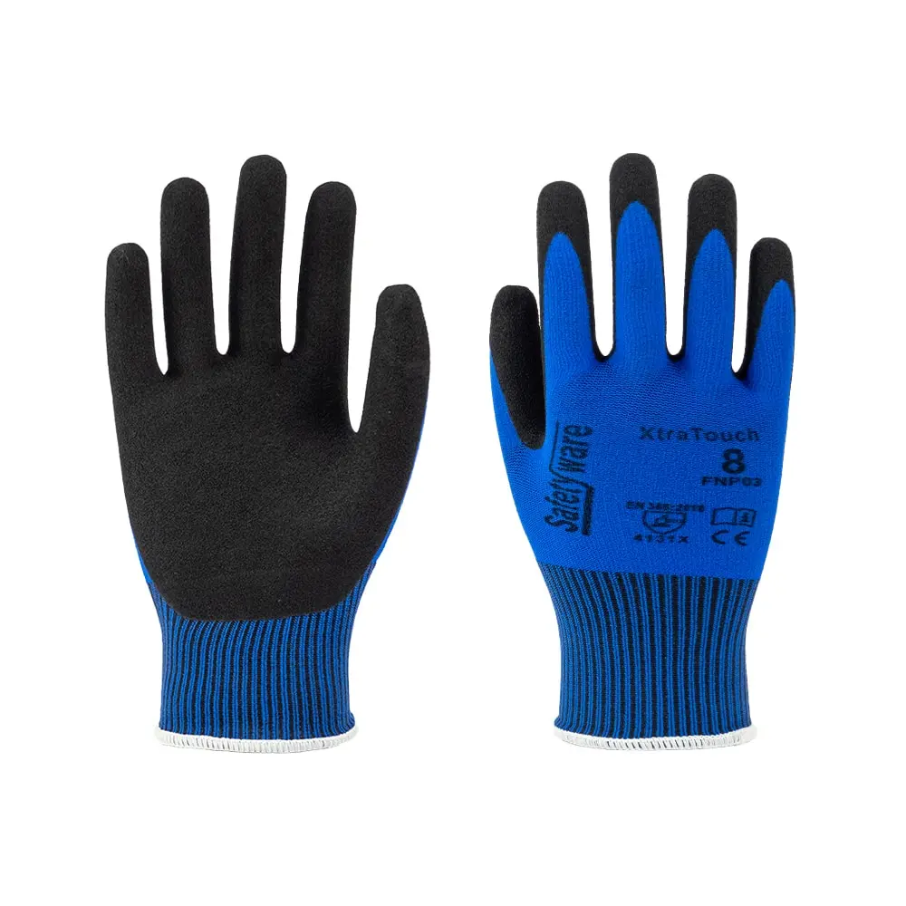 SAFETYWARE XtraTouch™ FNP03 S-Touch Palm Coated Gloves