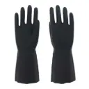 SAFETYWARE NeoPlus™ NEO2813 ถุงมือนีโอพรีนบุฝ้ายสีดำ สำหรับงานหนัก ขนาด 13 นิ้ว