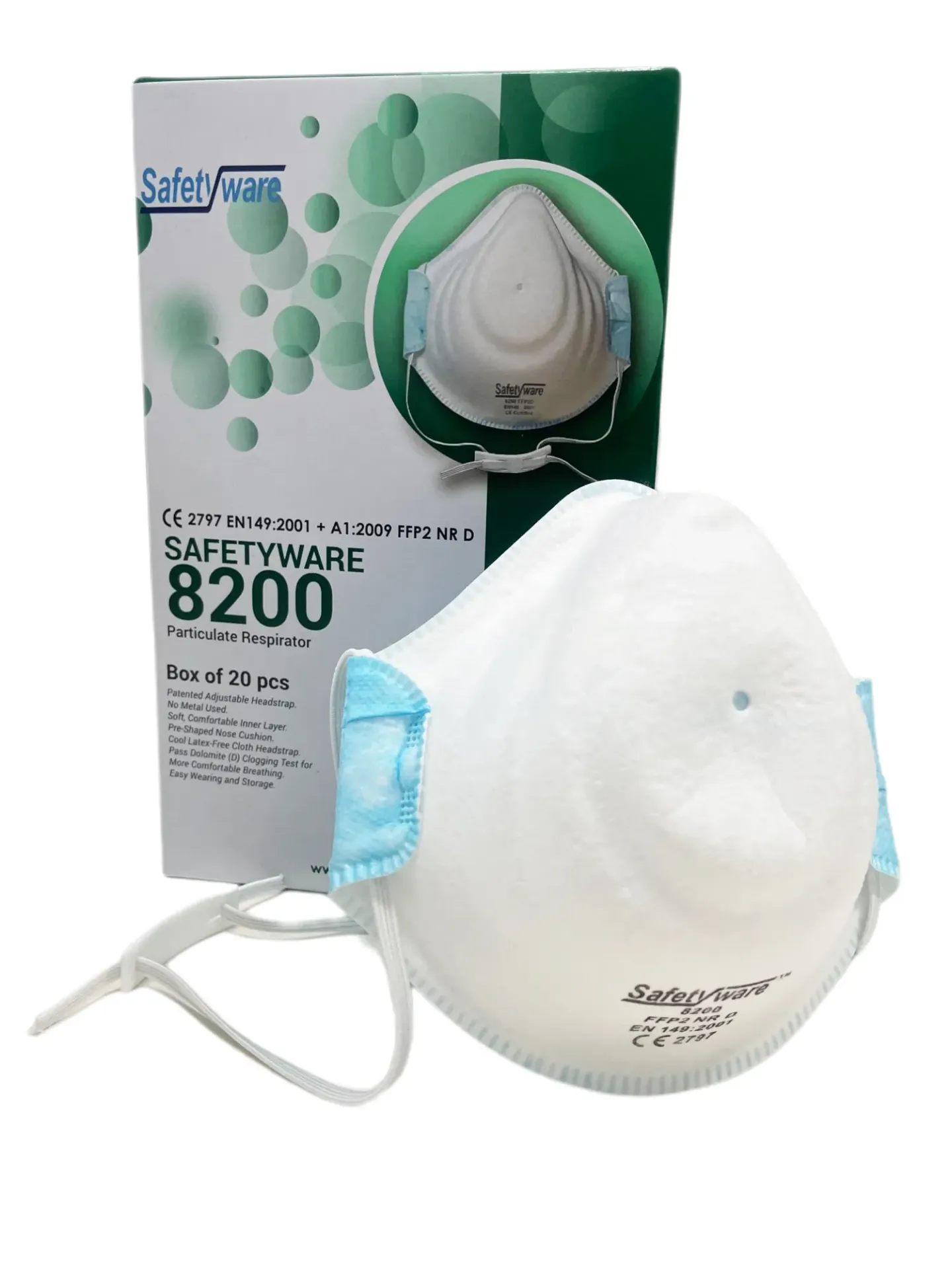 SAFETYWARE FFP2D Particulate Respirator