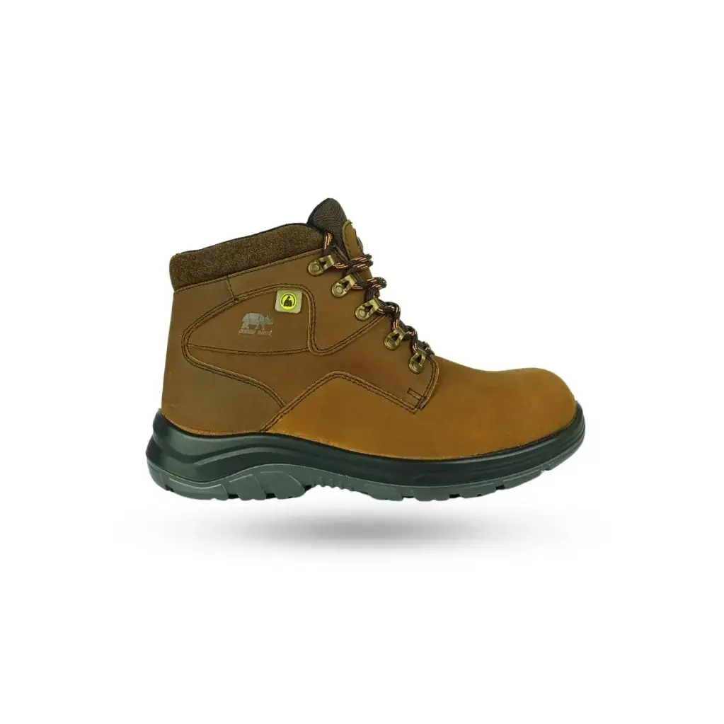 [CH211KP-A-35] RHINO SHOE PU Series PrimeGuard CH211KP Mid-Cut Safety Shoes (35 (EU) / 2 (UK))