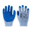 SAFETYWARE Gripper-NR™ GNR01 Premium Rubber Palm Coated Gloves with 10-Gauge Polyester Liner 
