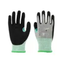 SAFETYWARE ซีรีส์ UltraTouch รุ่น ULS02ถุงมือ  กันบาดระดับ F พร้อมซับใน HPPE ผสมถักแบบเกจ 18 และเคลือบฝ่ามือแบบ S-Touch พร้อมเสริมไนไตรล์บริเวณง่ามนิ้ว