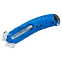 คัตเตอร์นิรภัย PHC S8 แบบถนัดสองมือ พร้อมแผ่นป้องกันโลหะแบบยึดตายตัว